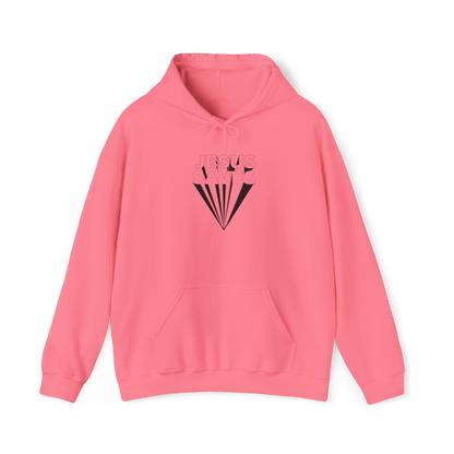 Jesus Saves Unisex Sweatshirt mit Kapuze