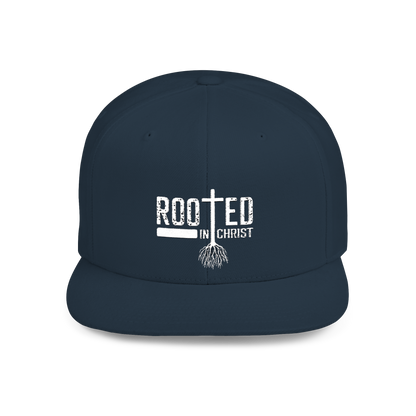 Rooted in Christ Baseball Cap -  Faith-Based Christian Apparel