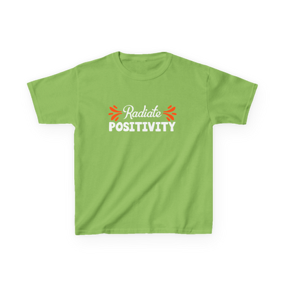 'Radiate Positivity' T-Shirts for Kids