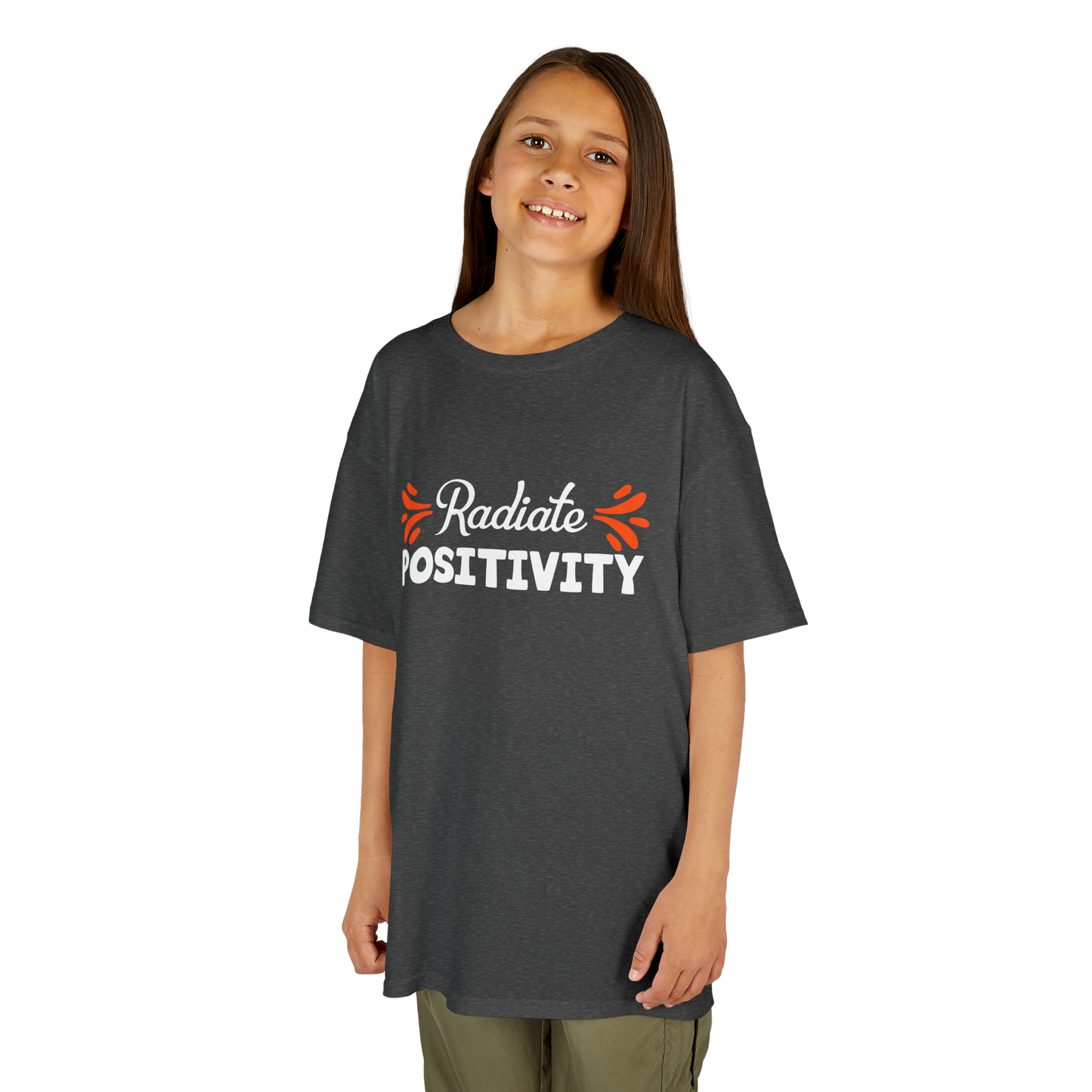 'Radiate Positivity' T-Shirts for Kids
