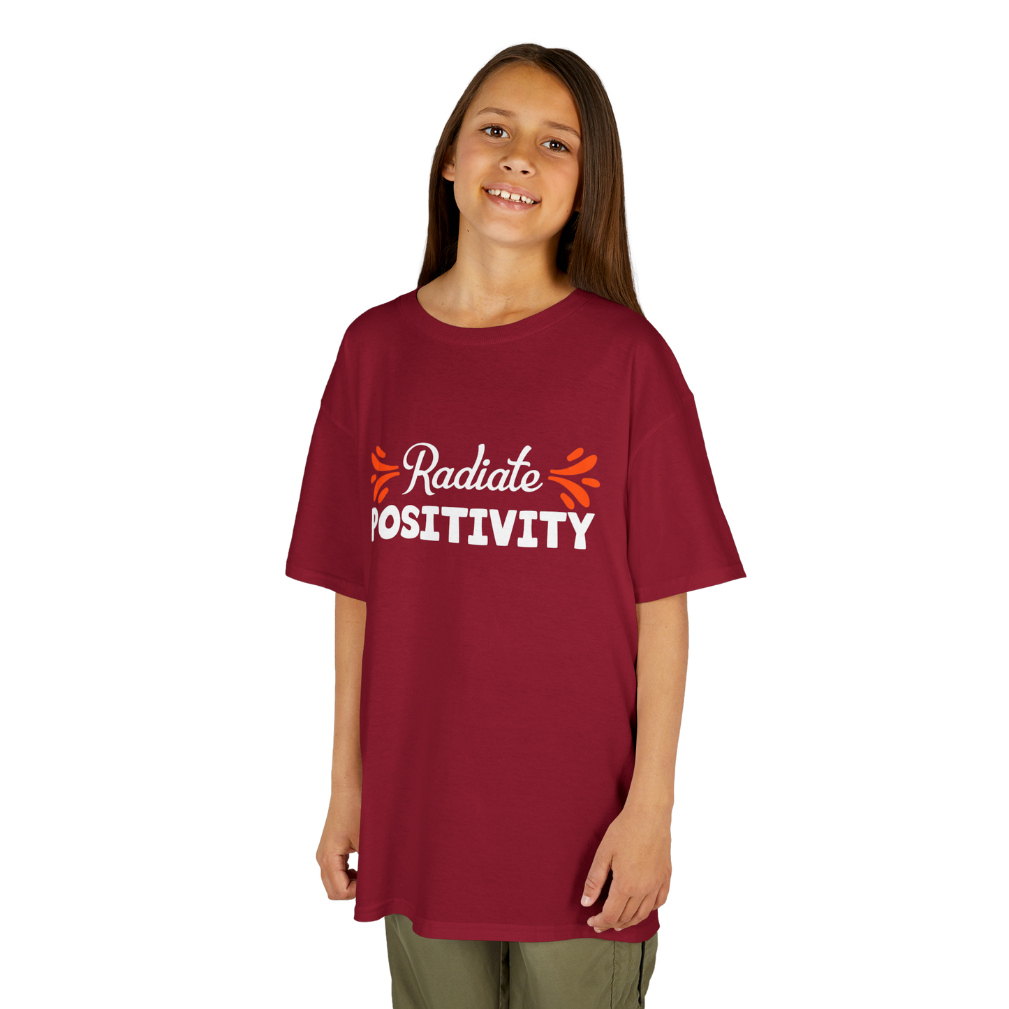 'Radiate Positivity' T-Shirts for Kids
