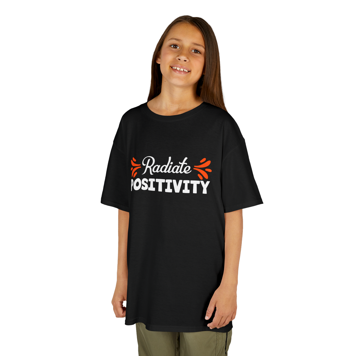 'Radiate Positivity' T-Shirts for Kids