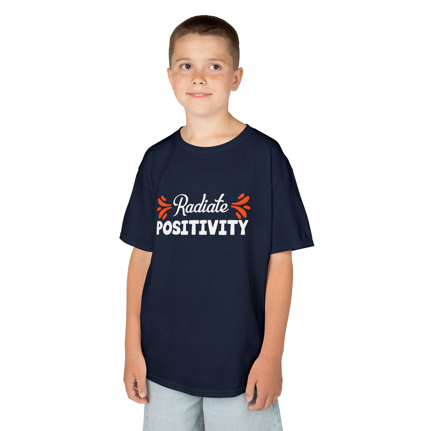 'Radiate Positivity' T-Shirts for Kids