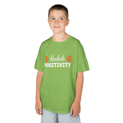 'Radiate Positivity' T-Shirts for Kids