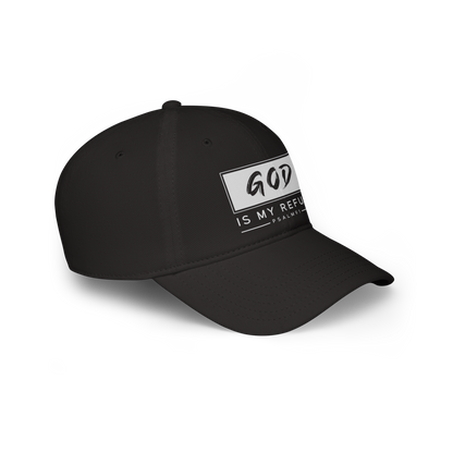 God is My Refuge - Baseball Cap | Faith-Based Hat
